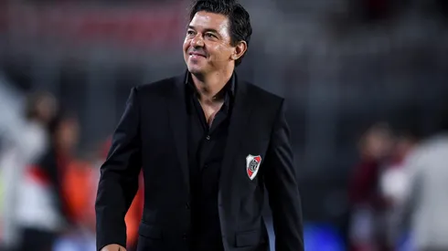 Marcelo Gallardo dio a conocer el equipo de River para jugar contra Platense por la fecha 21 de la Liga Profesional en el Estadio Ciudad de Vicente López.