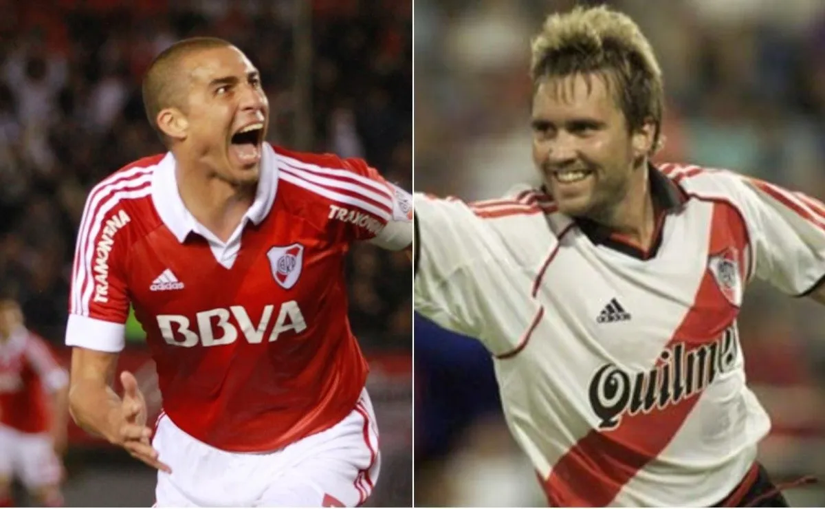 David Trezeguer y Eduardo Coudet son algunos de los futbolistas que pasaron por River y Platense.
