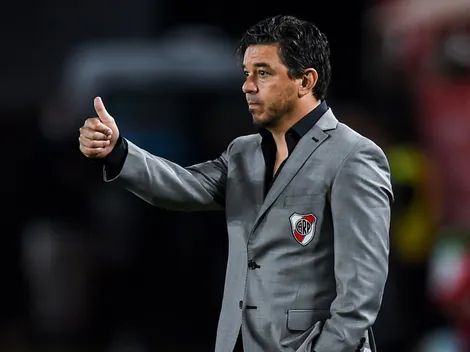 La buena noticia que recibió Gallardo en el entrenamiento