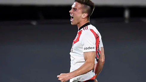 Agustín Palavecino volverá a visitar con la camiseta de River la cancha de Platense, club en el que se formó y es muy querido.