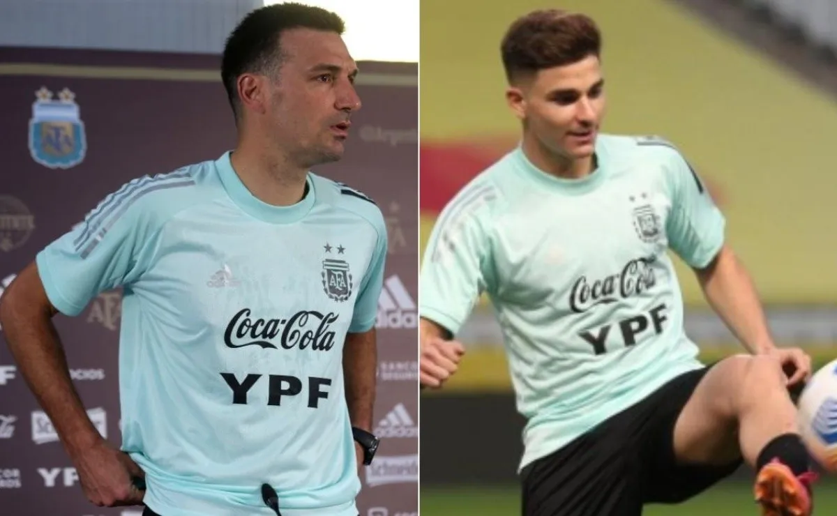Lionel Scaloni aclaró el panorama sobre Julián Álvarez