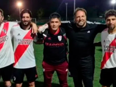 El Senior de River goleó a San Lorenzo con el Chori en cancha