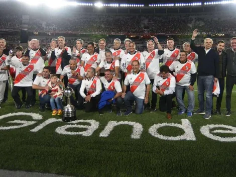 "Recibo ayuda económica de mis excompañeros de River"