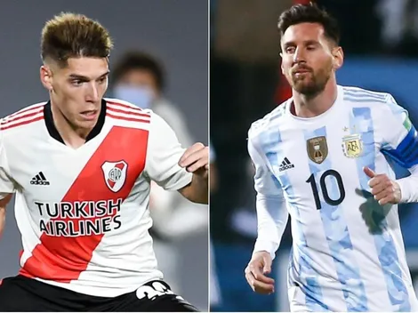 “Tuve la posibilidad de estar con Messi y es algo impresionante”