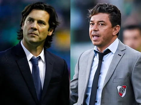 Santiago Solari llenó de elogios a Gallardo: "Está preparado para todo"