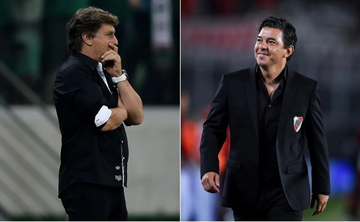 Juan Ramón Carrasco elogió a Marcelo Gallardo y contó cómo fue tenerlo en Nacional en su última etapa como futbolista.