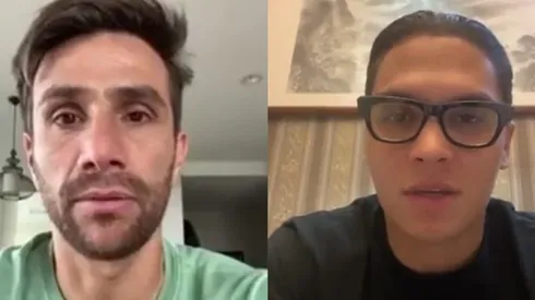 Ponzio y Juanfer tuvieron una acción para destacar con los familiares de la víctima.