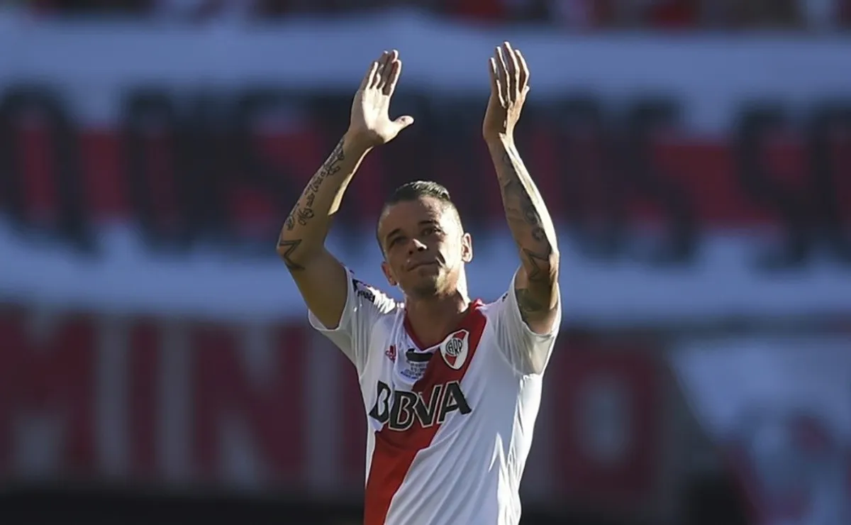 El Cabezón recordó su último paso por River en 2016.