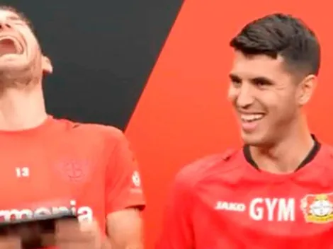 El desopilante video de Alario y Palacios hablando en alemán