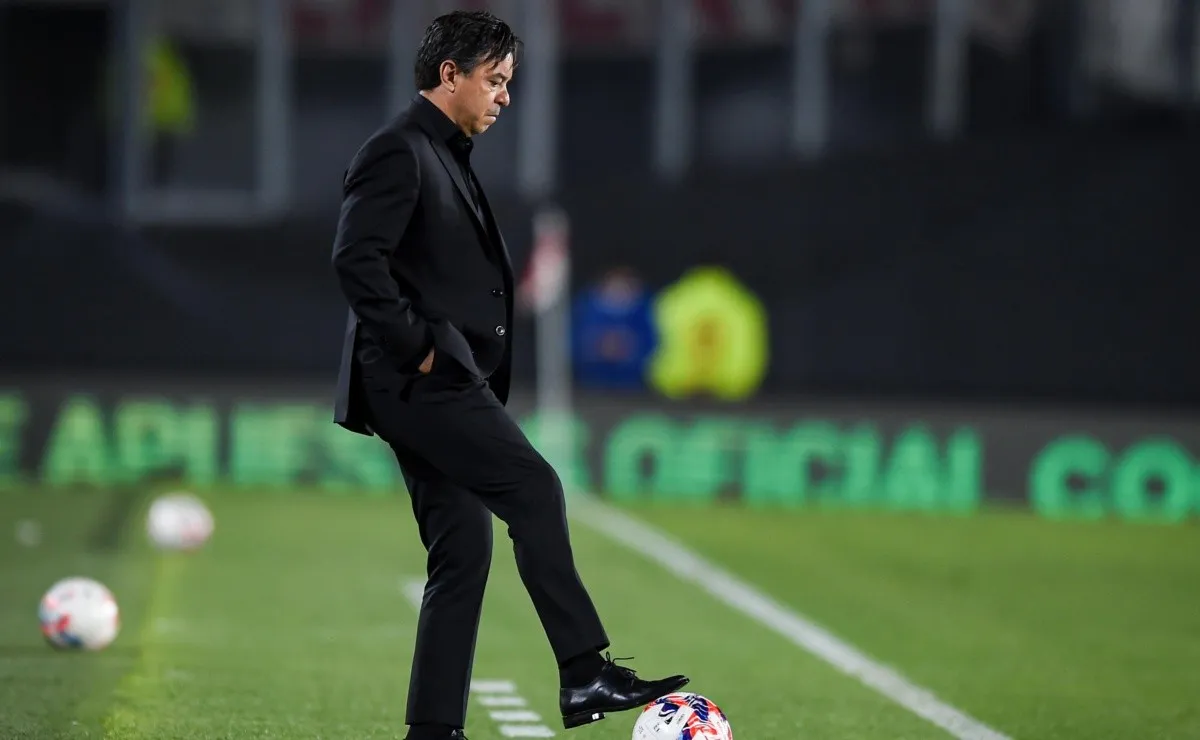 Marcelo Gallardo analizó el triunfo por 5 a 0 ante Patronato y se mostró feliz por el resultado pero triste por la lesión de Felipe Peña.