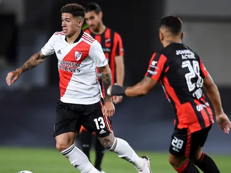 Enzo Fernández: números top ante Patronato