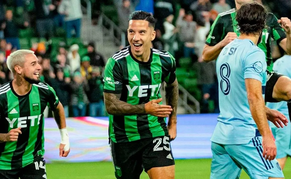 Sebastián Driussi, ex delantero de River, anotó el gol más rápido en la historia del Austin FC, fue a los 40 segundos de partido.