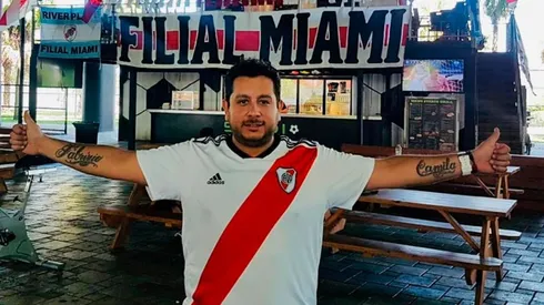 Fabio Flores, presidente de la Filial de River de Miami.
