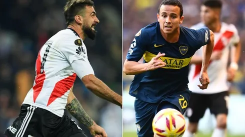 Lucas Pratto después de marcar el histórico 1-1 ante Boca en Madrid.