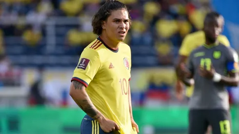 Juan Fernando Quintero con la Selección de Colombia.