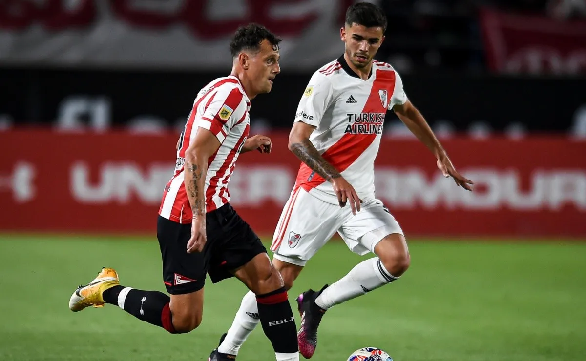 River y Estudiantes jugaron un partido muy disputado.