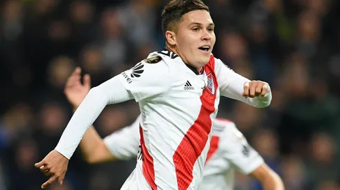 Juan Fernando Quintero compartió en su cuenta de Instagram el tatuaje que un fanático de River se hizo de él.