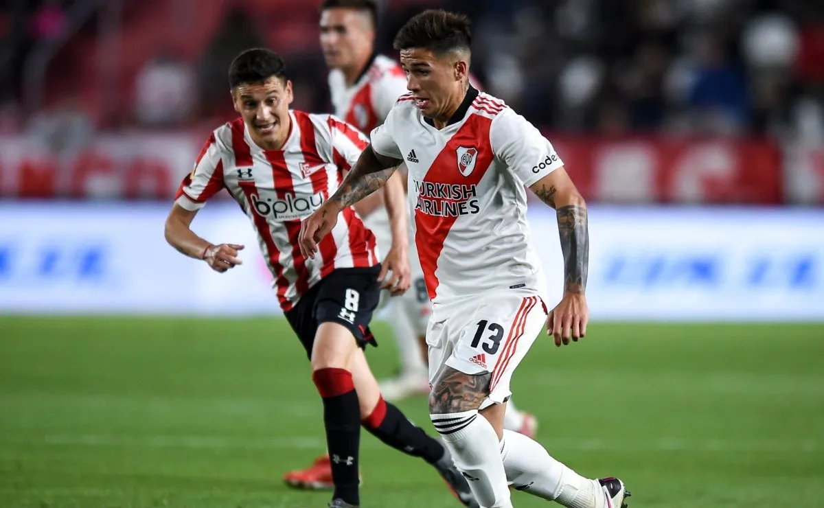 Enzo Fernández valoró el empate ante Estudiantes por la Liga Profesional, además habló de la tarjeta amarilla que le sacó Pitana y del rendimiento del equipo.