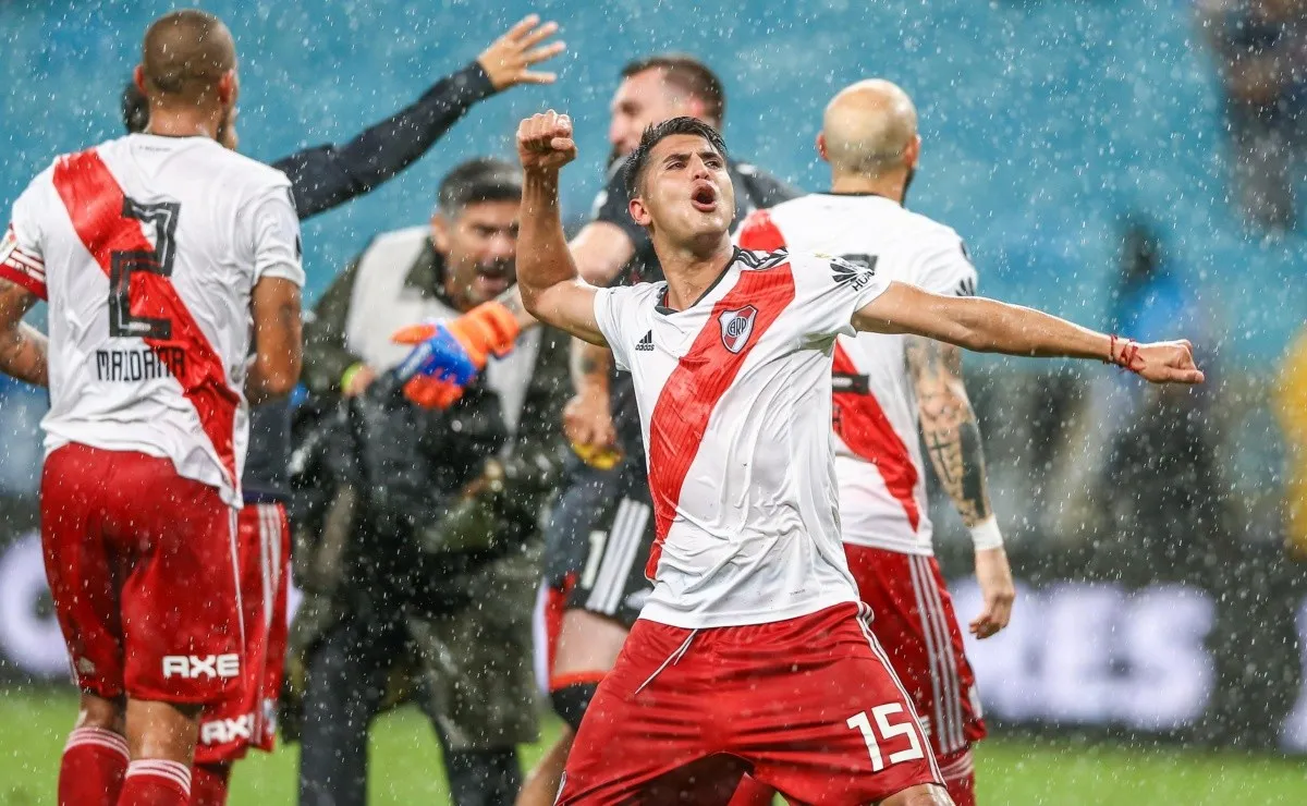River venció 2-1 a Gremio y se clasificó por marcar más goles como visitante.