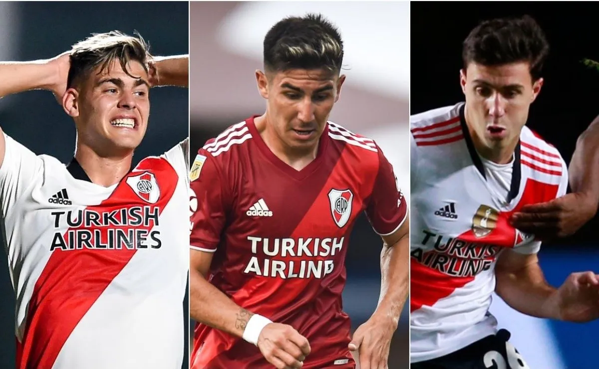 Federico Girotti, Agustín Fontana y José Paradela no encuentran lugar en el primer equipo.