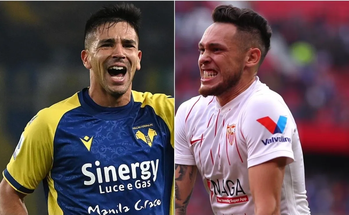 Giovanni Simeone y Lucas Ocampos se destacaron con sus equipos este sábado.