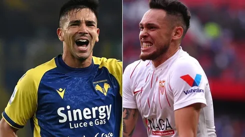 Giovanni Simeone y Lucas Ocampos se destacaron con sus equipos este sábado.