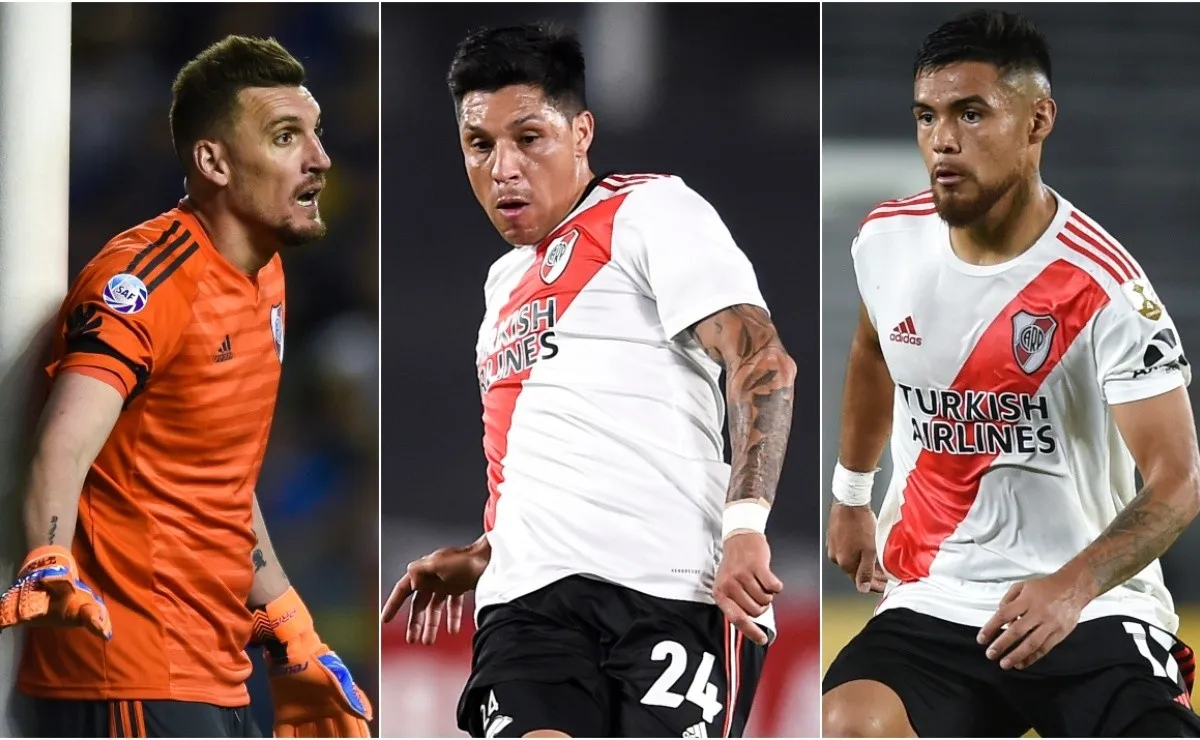 Los futbolistas del Millonario que más acción vieron en el año.