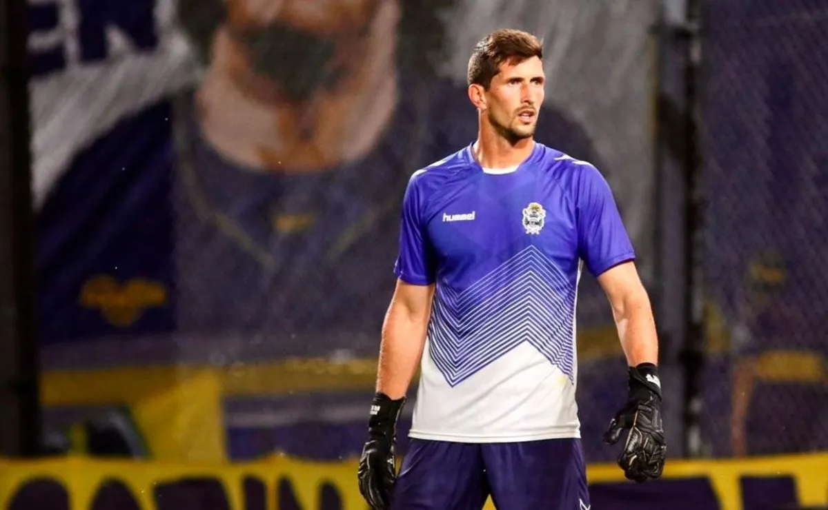 Rodrigo Rey tuvo un muy buen partido en el triunfo de Gimnasia ante Boca por 1 a 0 en la Bombonera.