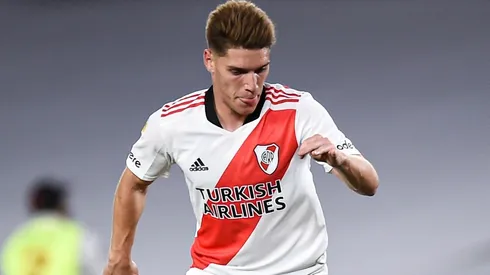 El delantero podría ser titular el domingo ante Estudiantes.