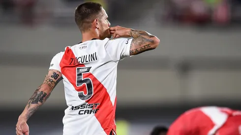 Zucu marcó un golazo frente a Argentinos Juniors.