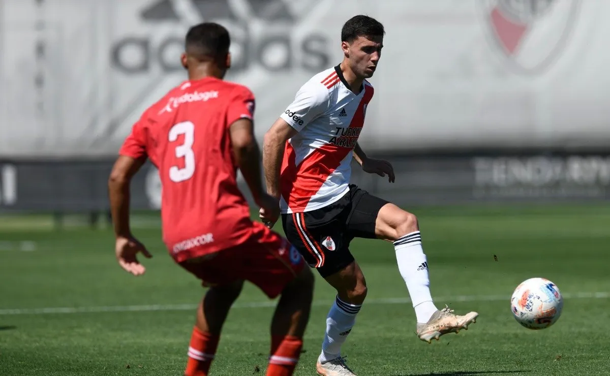 El volante ex Gimnasia sumó minutos en la Reserva esta mañana.