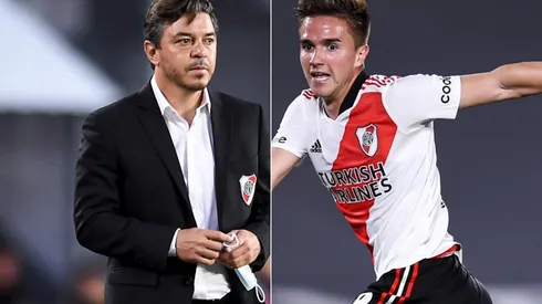 Marcelo Gallardo habló del gran presente de Agustín Palavecino.