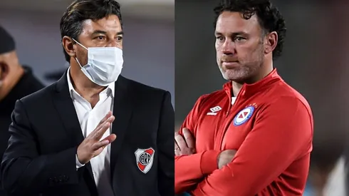 El técnico del Bicho le tiró flores a su colega.