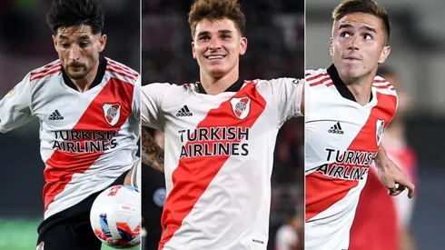 Milton Casco, Julián Álvarez y Agustín Palavecino: los más ovacionados en el Monumental.