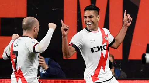 El Tigre está on fire con la camiseta del Vallecano.