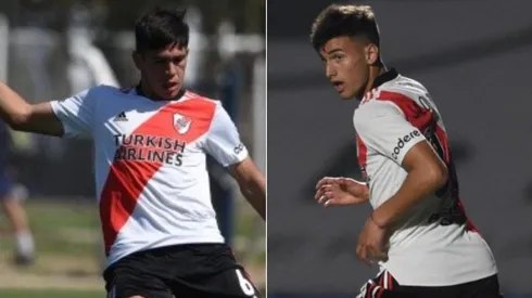 Lucas Monzón y Felipe Salomoni son los futbolistas de River que fueron convocados por Fernando Batista para entrenarse con la Selección Argentina Sub 20.