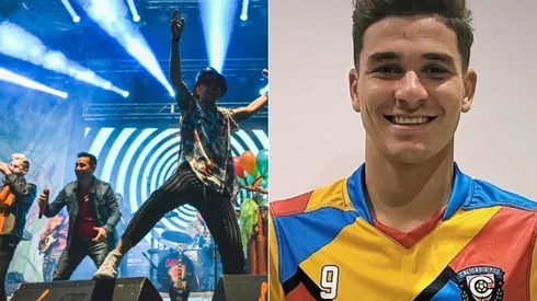La banda cordobesa es la favorita de Julián Álvarez, aunque aún no los pudo ver en vivo.