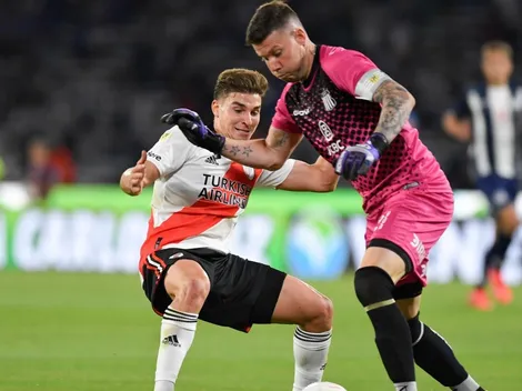 La emoción de un hincha de Talleres por Julián Álvarez