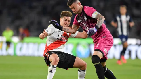 Julián Álvarez jugó un partidazo en Córdoba contra Talleres.