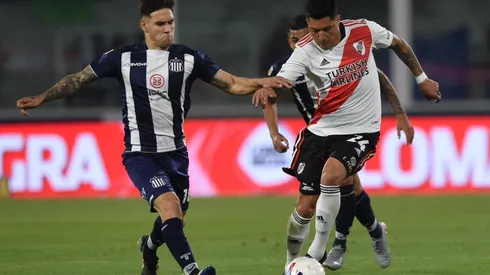 Enzo Pérez analizó el triunfo de River ante Talleres, además se refirió a lo que se viene en el campeonato y a la lesión que tiene en su pie derecho.