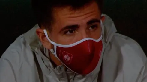 Felipe Peña será baja esta noche ante Argentinos.