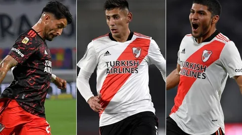 Marcelo Gallardo y la duda que tiene para armar la defensa ante Argentinos Juniors el próximo lunes.
