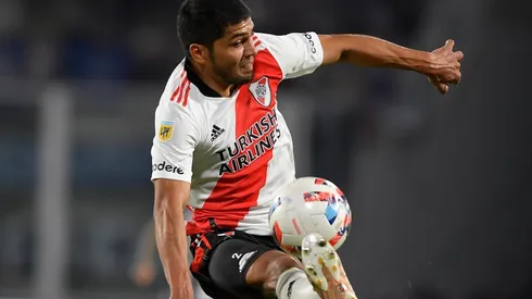Robert Rojas fue titular en el triunfo de River y marcó el primer gol.