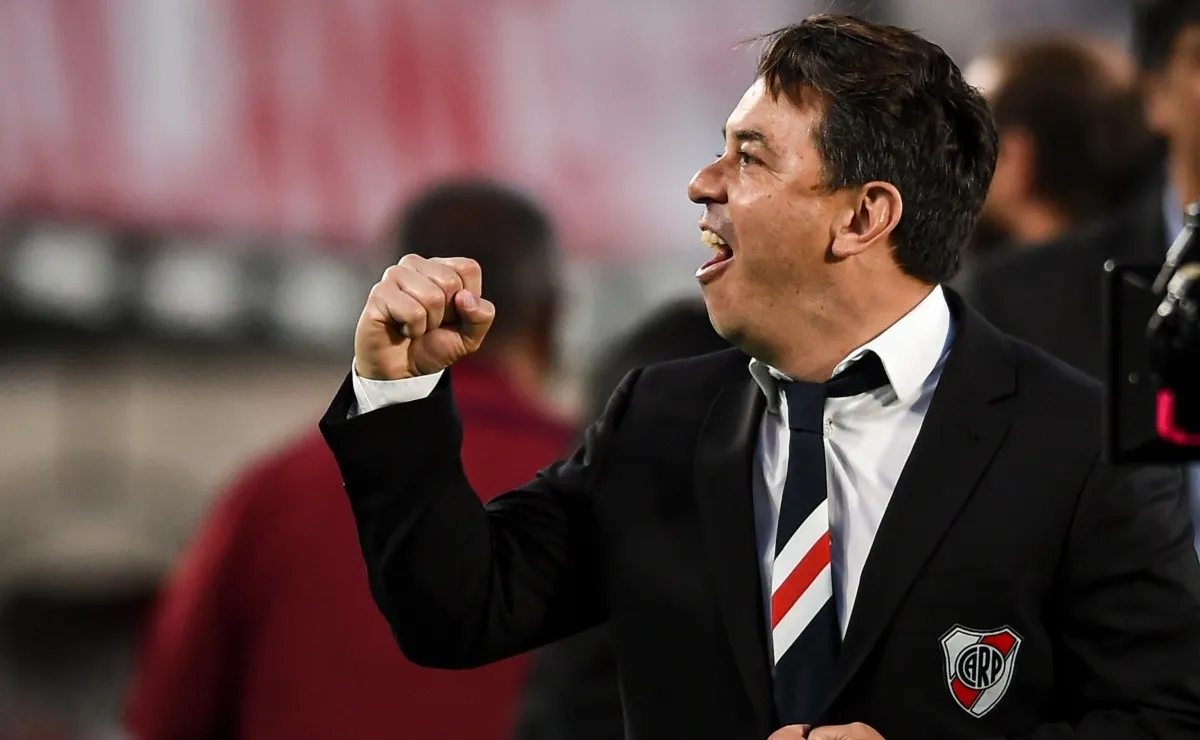 Marcelo Gallardo está a dos partidos de igualar un récord de Ángel Labruna, ídolo máximo de la historia de River.