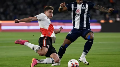 Julián Álvarez dio una asistencia y fue clave en la victoria de River.