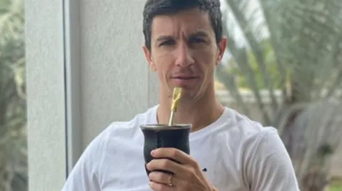 Desde Brasil, el zurdo mostró que tiene bien presente su paso por Núñez