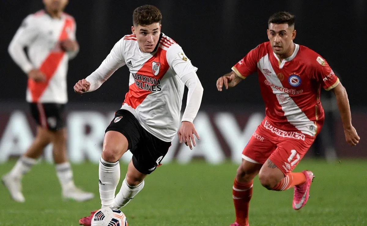 River recibirá a Argentinos Juniors el próximo lunes a partir de las 19 horas en el Estadio Monumental por la fecha 18 de la Liga Profesional.