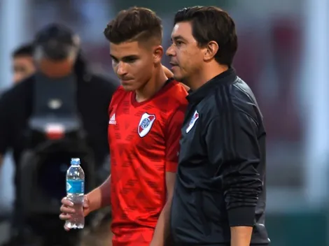 Álvarez vuelve al estadio en el que marcó su primer gol con River