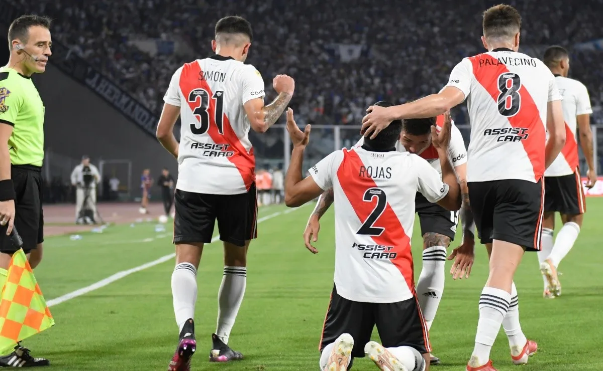 El fixture de River en la Liga Profesional.