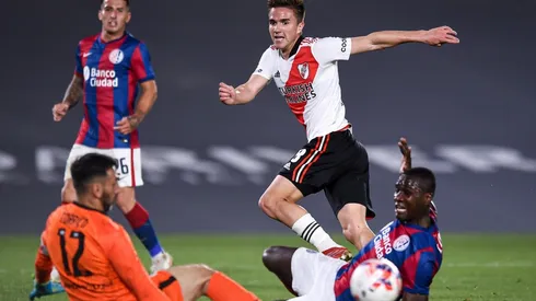 Agustín Palavecino jugó un muy buen partido ante San Lorenzo, valoró la actitud del equipo cuando el resultado no era favorable y palpitó el partido ante Talleres.
